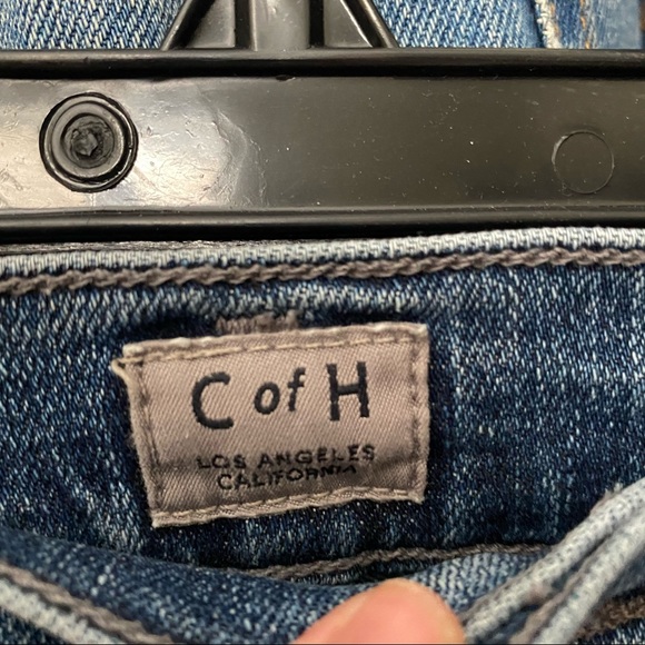 Mid wash jeans rocket crop high rise skinny - Picture 3 of 3